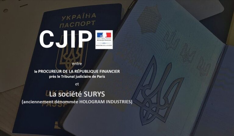 La CJIP de SURYS: L'intermédiaire estonien qui cachait la corruption d'agent public